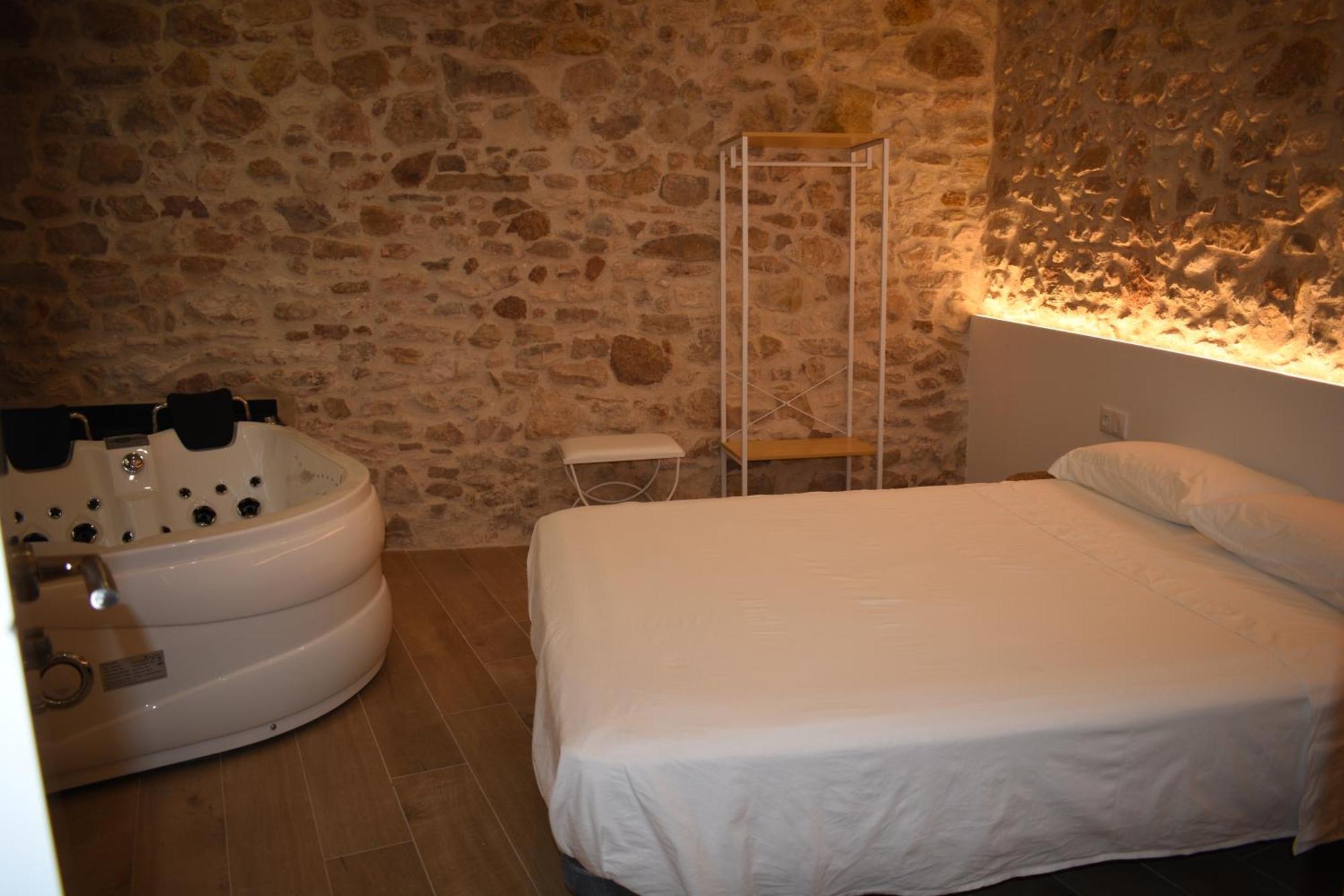 La Casa Del Campanar Villa Traiguera Bagian luar foto